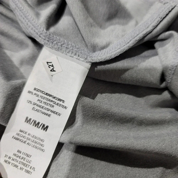 Reebok NEW Women's Scoop Neck Dri Gray Heather Excell Athletic Top M - Picture 7 of 11